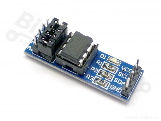 Serial EEPROM IC 24C256 geheugen 256KB / 32Kb I2C op breakout board